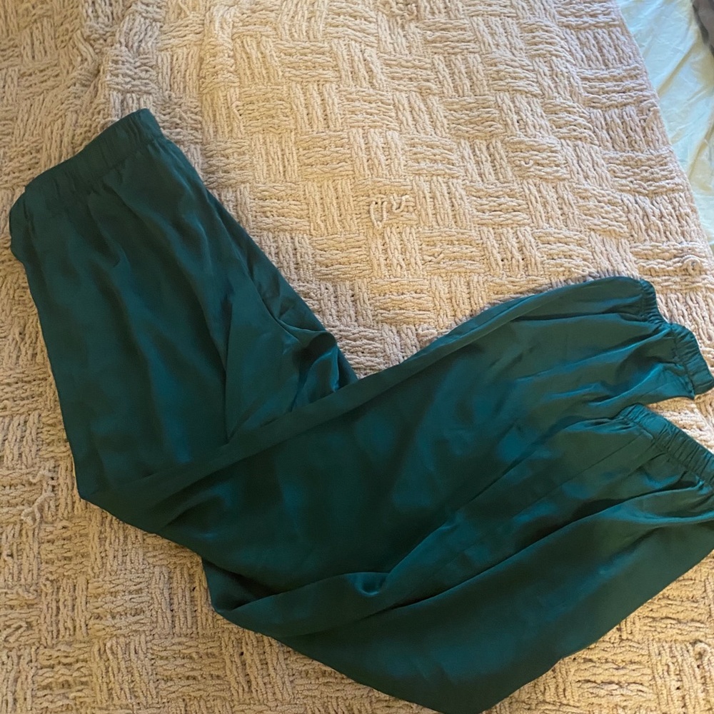 Express silk joggers